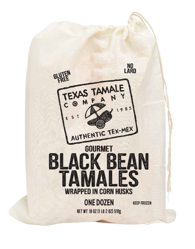 12 Black Bean Tamales