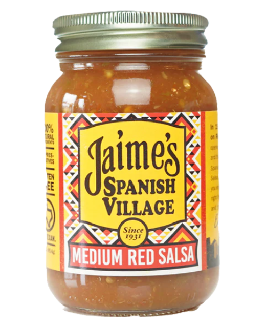 Jaime's Spanish Village Medium Red Salsa